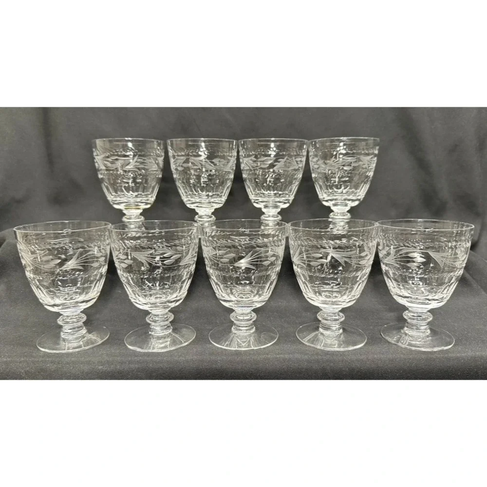 Cocktail, Oyster, Low Sherbet, Fruit Cocktail, Fostoria Minuet Clear (Stem 6025)